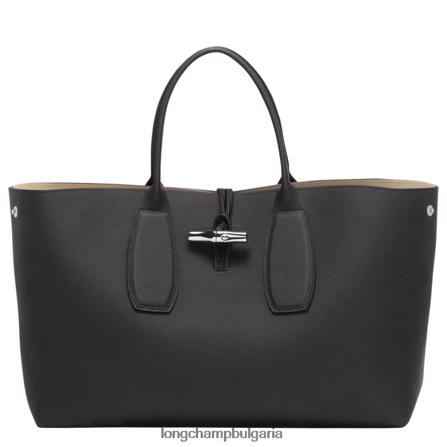 черен Жени розова чанта чанти Longchamp 6084PZ109