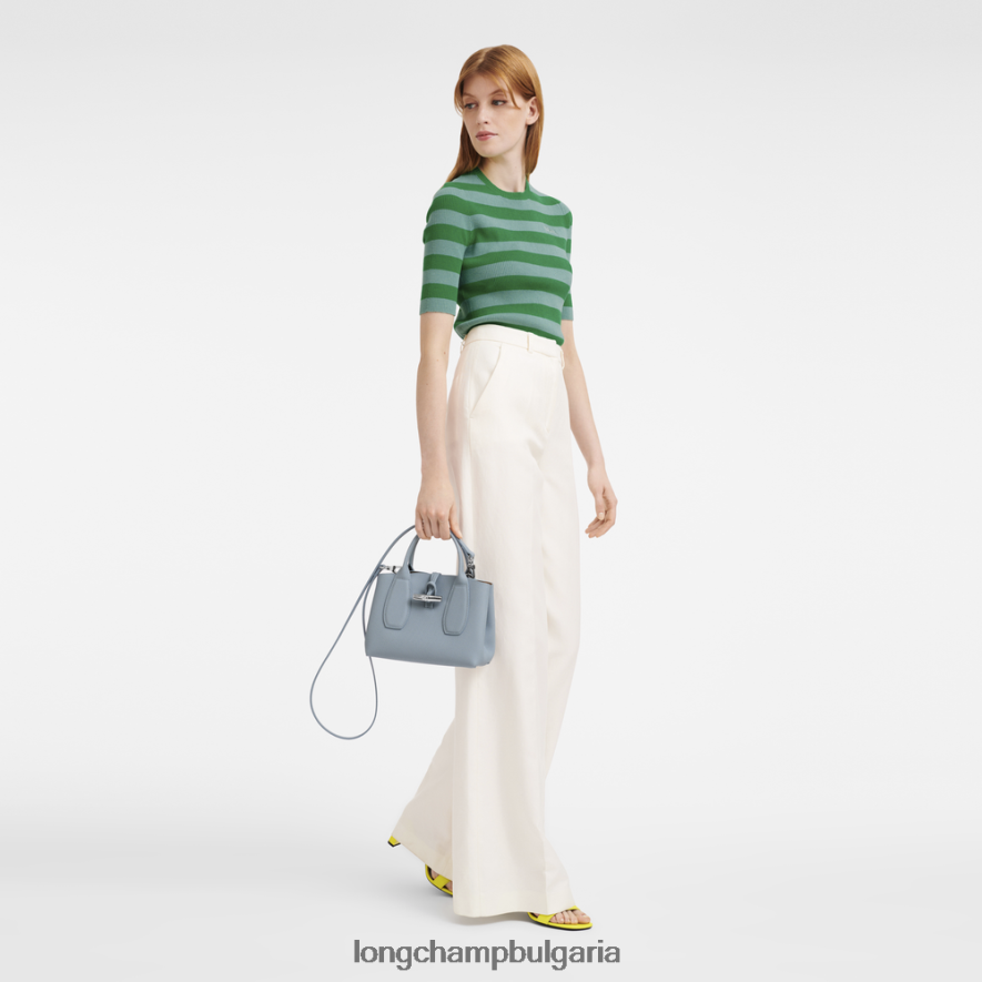 облачно синьо Жени розова чанта чанти Longchamp 6084PZ115