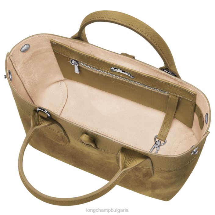 бронз Жени розова чанта чанти Longchamp 6084PZ120