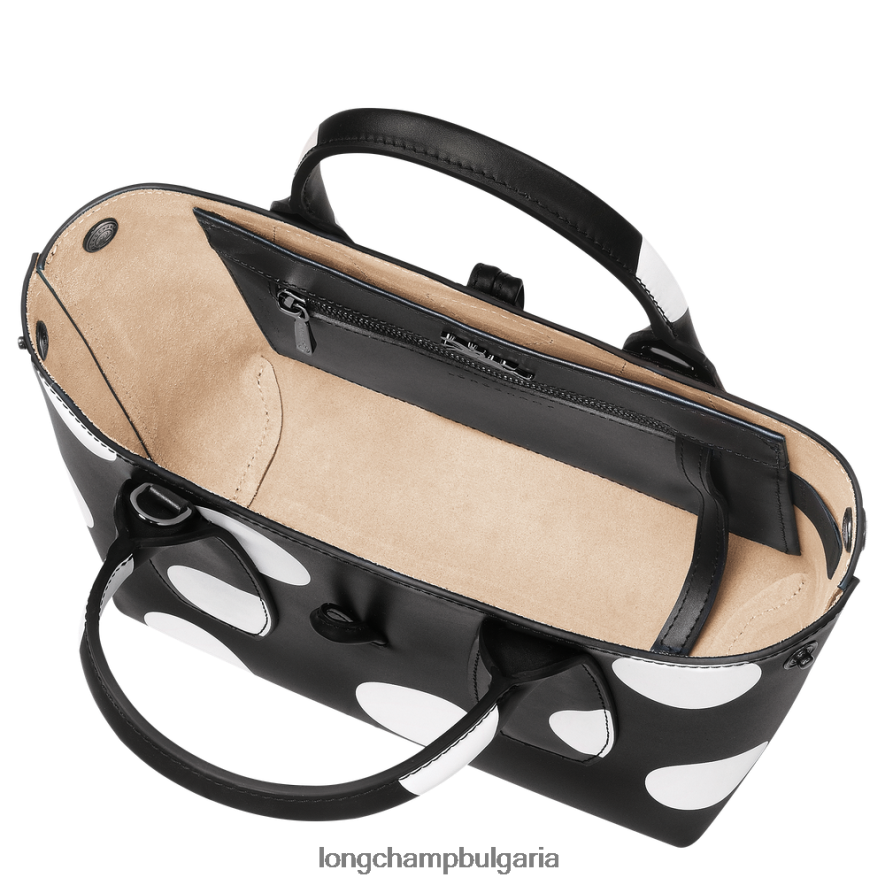 черен Жени розова чанта чанти Longchamp 6084PZ123