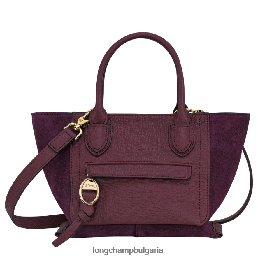 бордо Жени чанта за пощенска кутия чанти Longchamp 6084PZ159