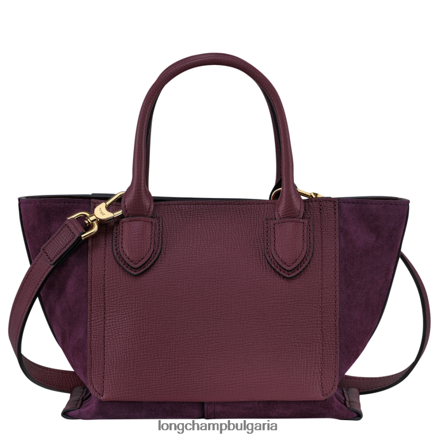 бордо Жени чанта за пощенска кутия чанти Longchamp 6084PZ159