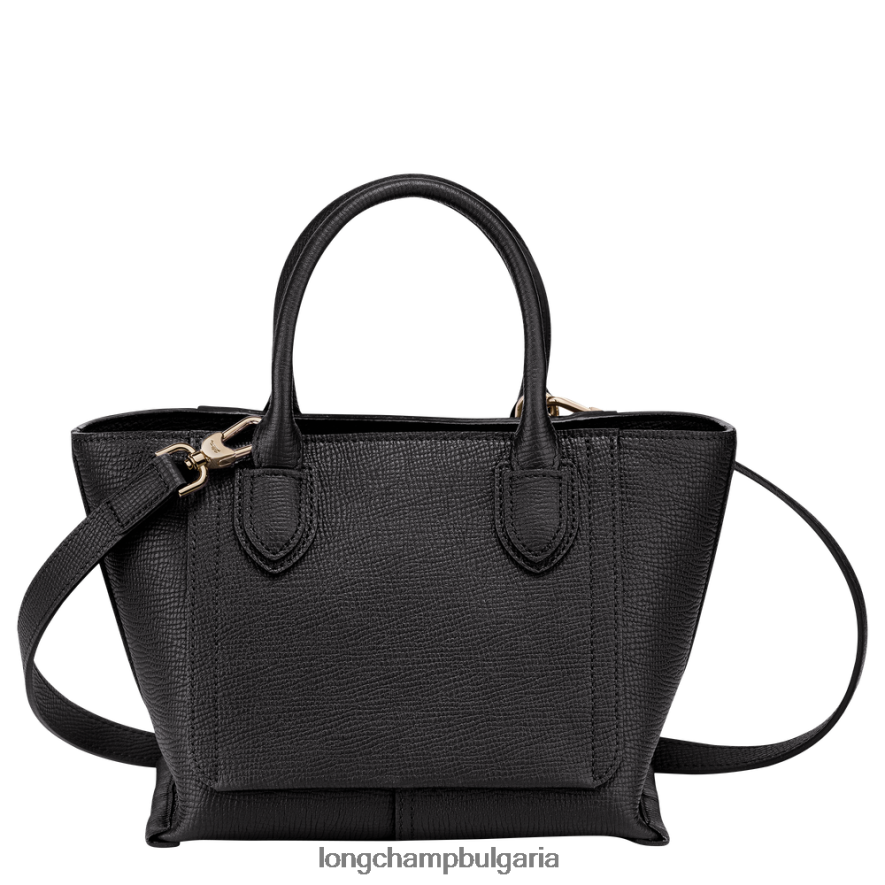 черен Жени чанта за пощенска кутия чанти Longchamp 6084PZ163