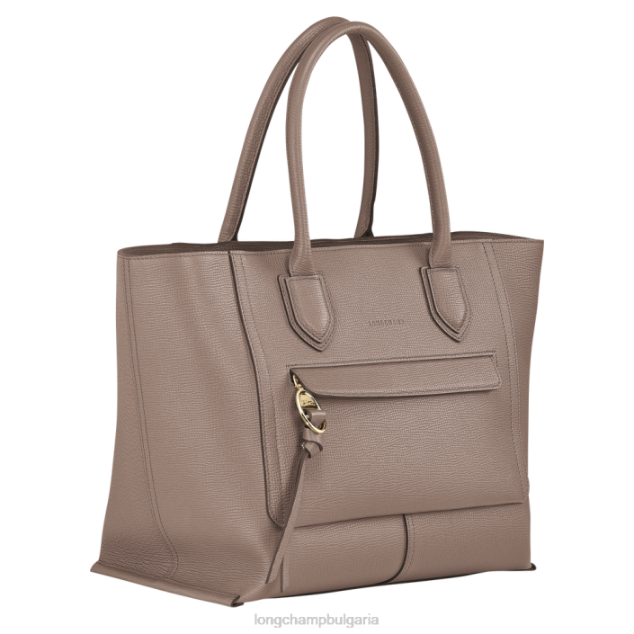 кафяво Жени чанта за пощенска кутия чанти Longchamp 6084PZ172