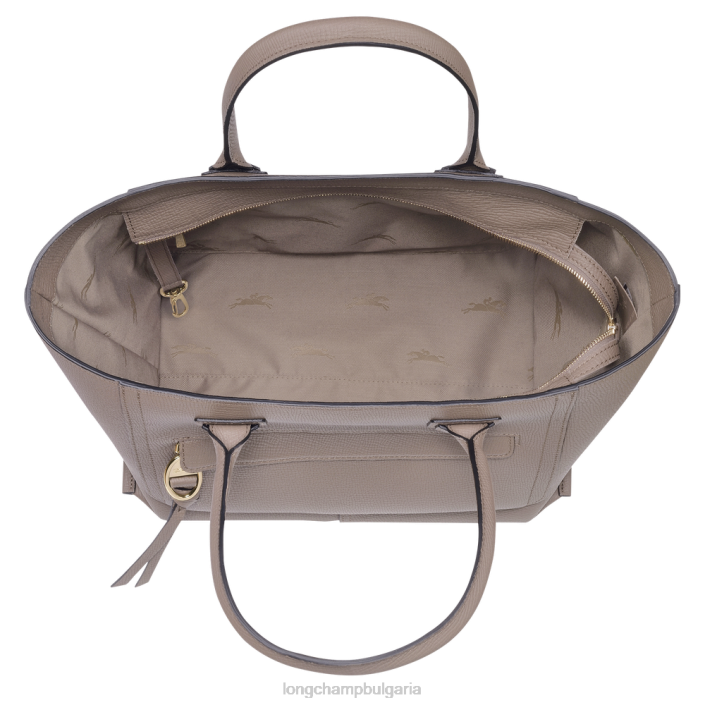 кафяво Жени чанта за пощенска кутия чанти Longchamp 6084PZ172