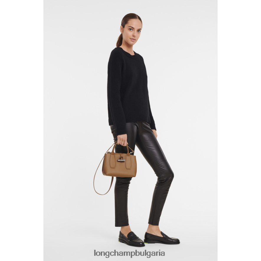 естествено Жени розова чанта чанти Longchamp 6084PZ31