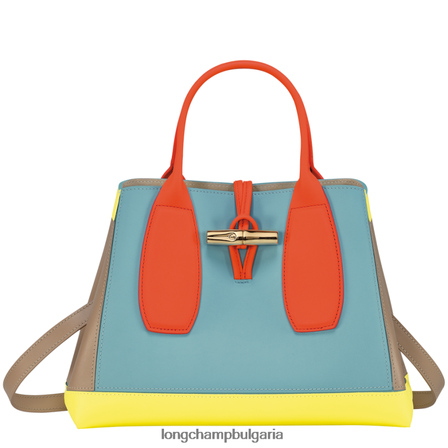 многоцветен Жени розова чанта чанти Longchamp 6084PZ96