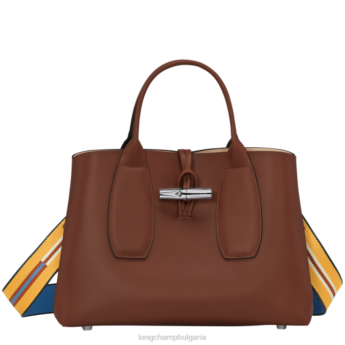 абанос Жени розова чанта чанти Longchamp 6084PZ97
