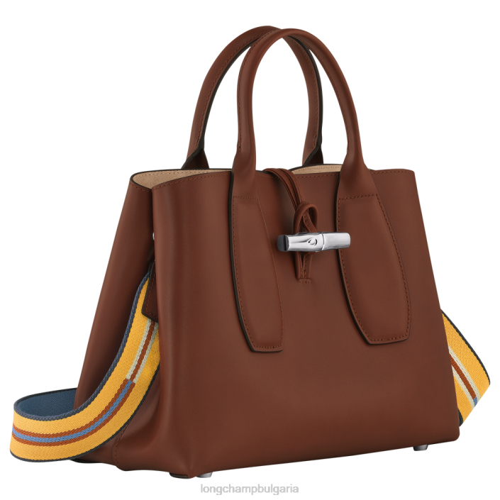 абанос Жени розова чанта чанти Longchamp 6084PZ97