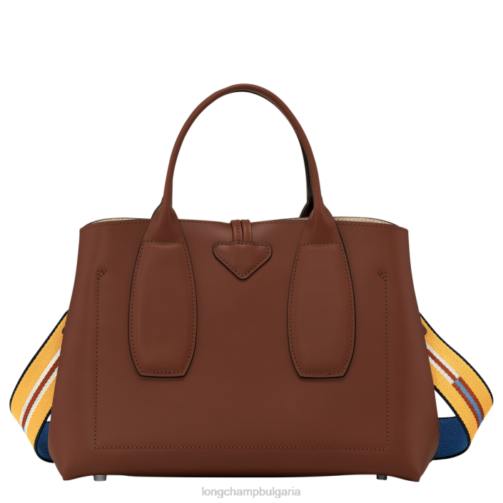 абанос Жени розова чанта чанти Longchamp 6084PZ97