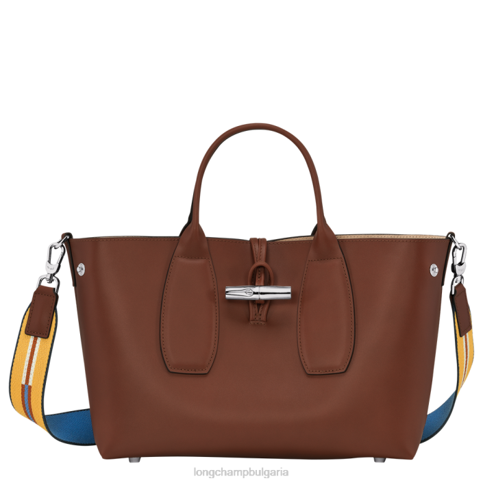 абанос Жени розова чанта чанти Longchamp 6084PZ97