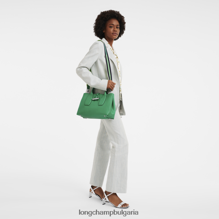 трева/зелена светлина Жени розова чанта чанти Longchamp 6084PZ98