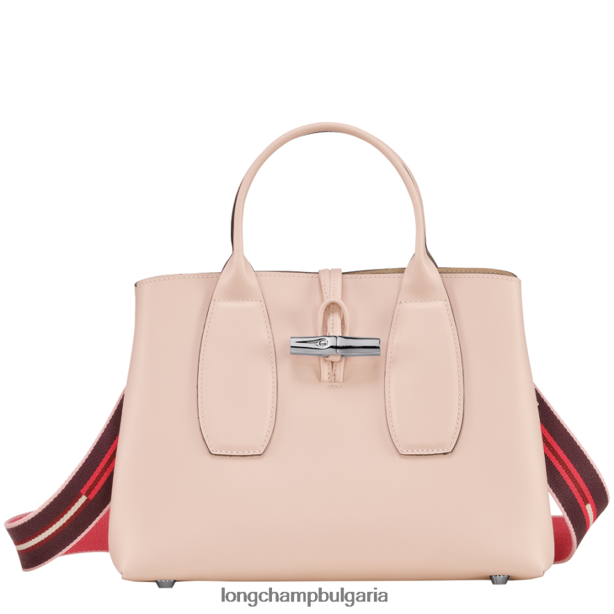 бледо розово Жени розова чанта чанти Longchamp 6084PZ99