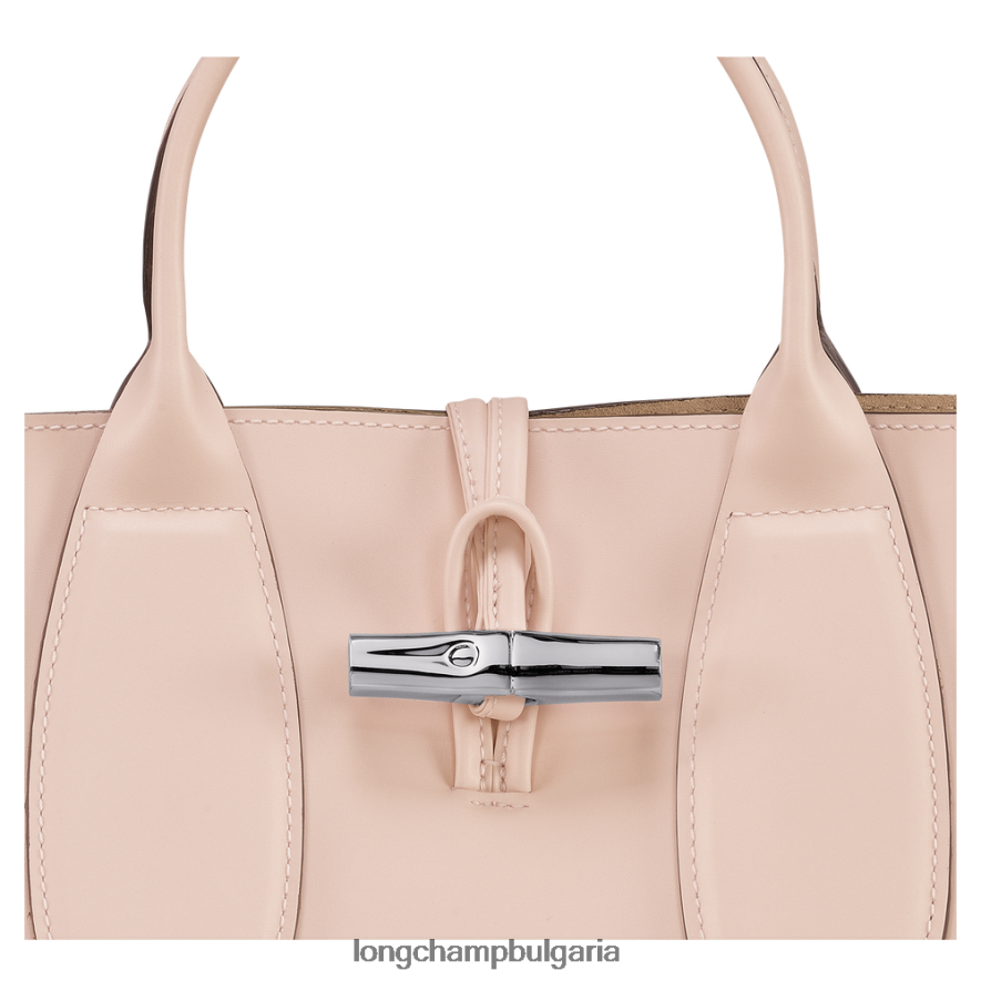 бледо розово Жени розова чанта чанти Longchamp 6084PZ99