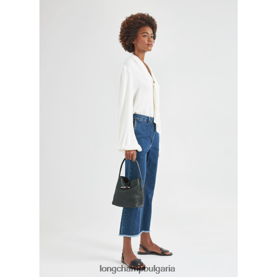 черен Жени Roseau Essential Bucket bag чанти Longchamp 6084PZ92