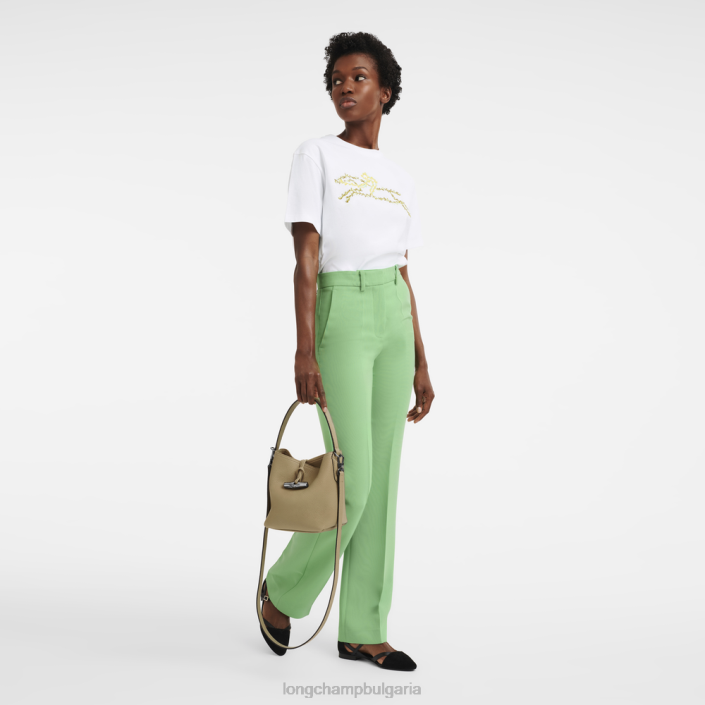 бежово Жени Roseau Essential Bucket bag чанти Longchamp 6084PZ93