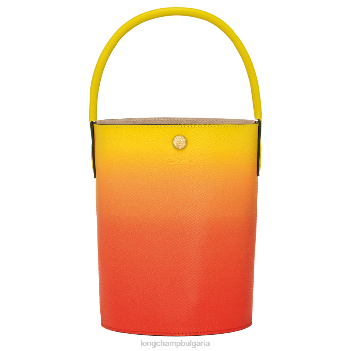 жълто/оранжево Жени чанта тип кофа epure чанти Longchamp 6084PZ133