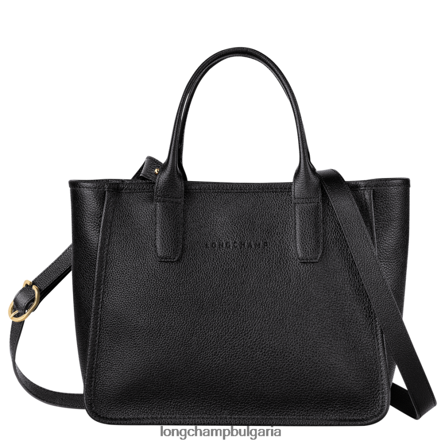 черен Жени чанта le foulonne чанти Longchamp 6084PZ124