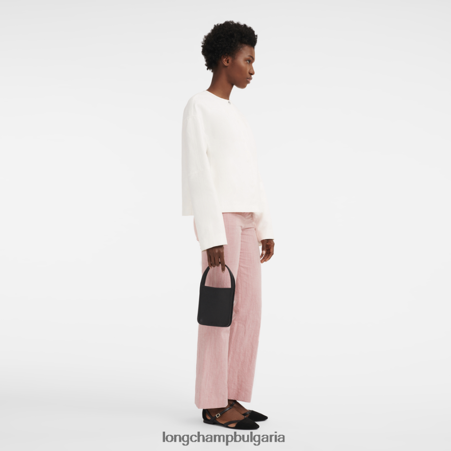 черен Жени le foulonne чанта чанти Longchamp 6084PZ128