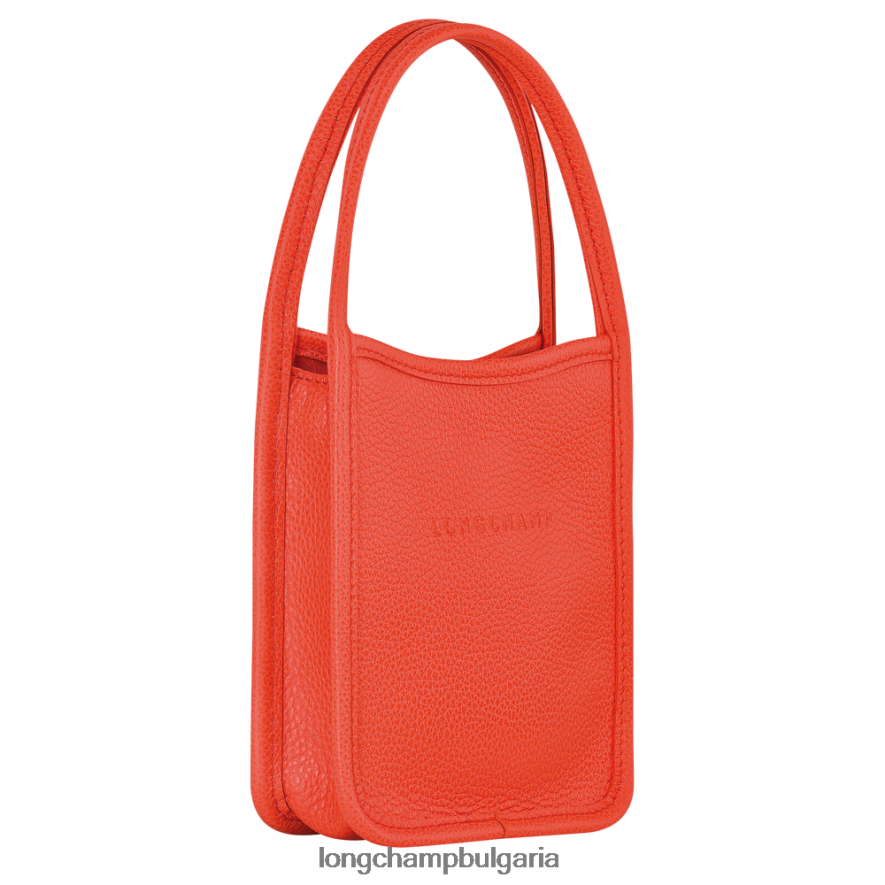 оранжево Жени le foulonne чанта чанти Longchamp 6084PZ129