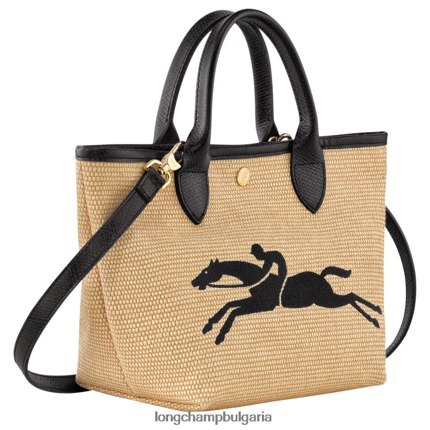 черен Жени le panier pliage кошница чанта чанти Longchamp 6084PZ28