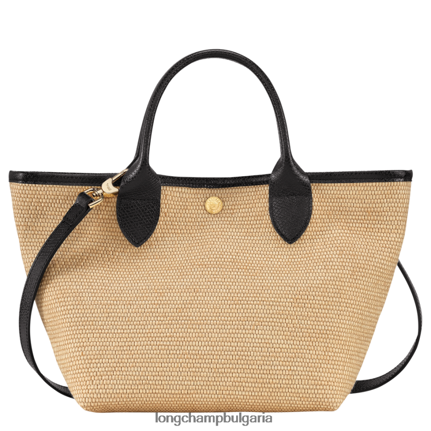 черен Жени le panier pliage кошница чанта чанти Longchamp 6084PZ28