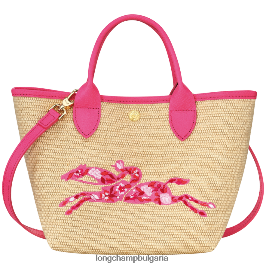 фуксия Жени le panier pliage кошница чанта чанти Longchamp 6084PZ62