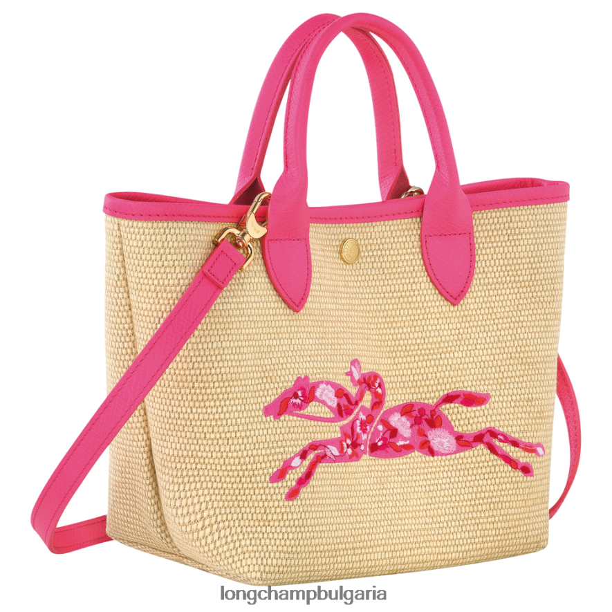 фуксия Жени le panier pliage кошница чанта чанти Longchamp 6084PZ62