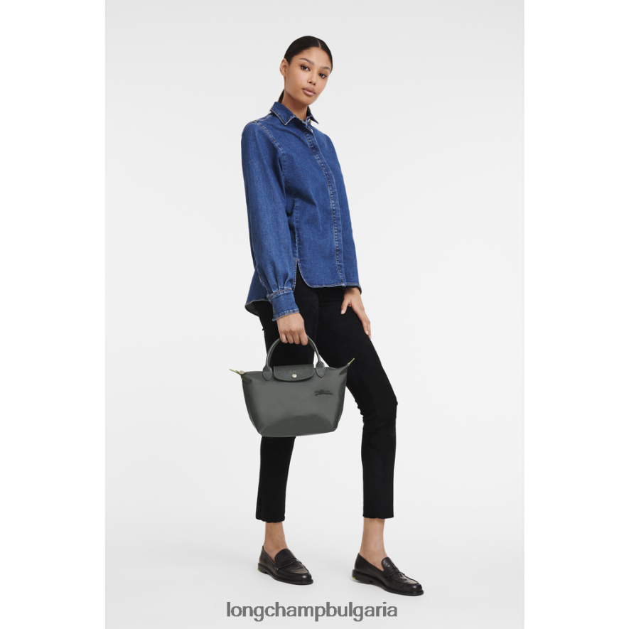 графит Жени le pliage зелена чанта чанти Longchamp 6084PZ189