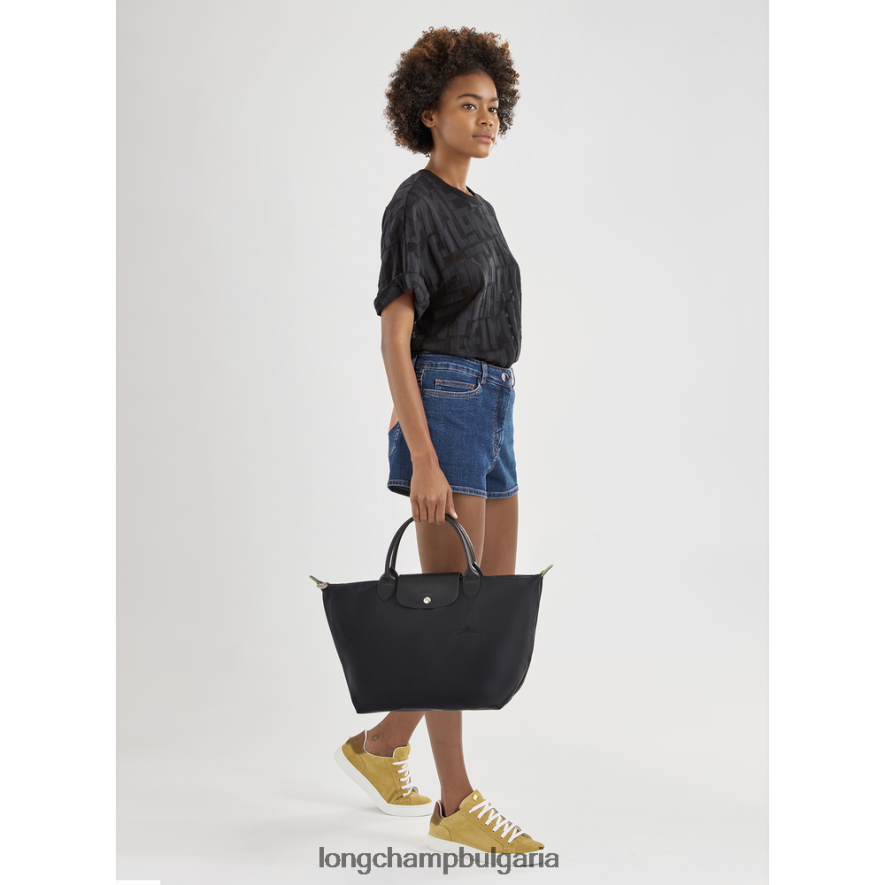 черен Жени le pliage зелена чанта чанти Longchamp 6084PZ192