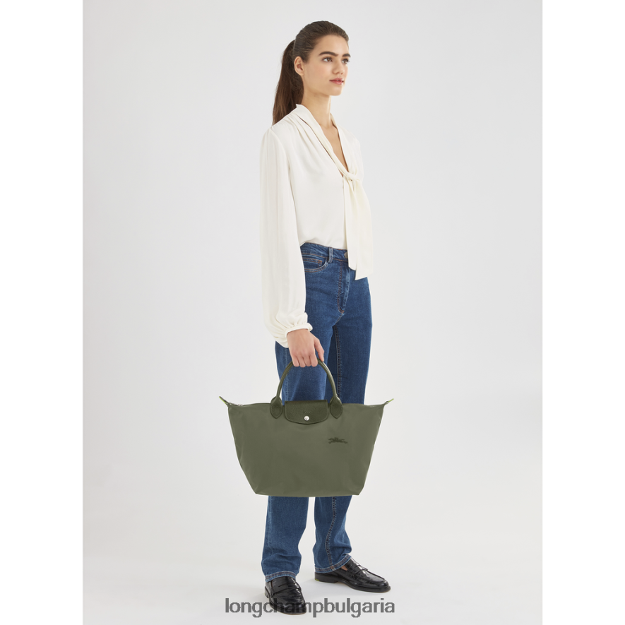 гора Жени le pliage зелена чанта чанти Longchamp 6084PZ193