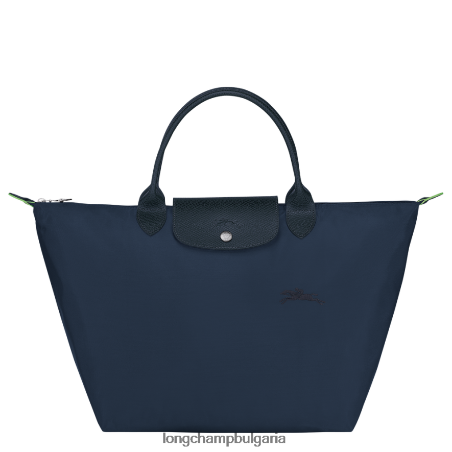 военноморски флот Жени le pliage зелена чанта чанти Longchamp 6084PZ195
