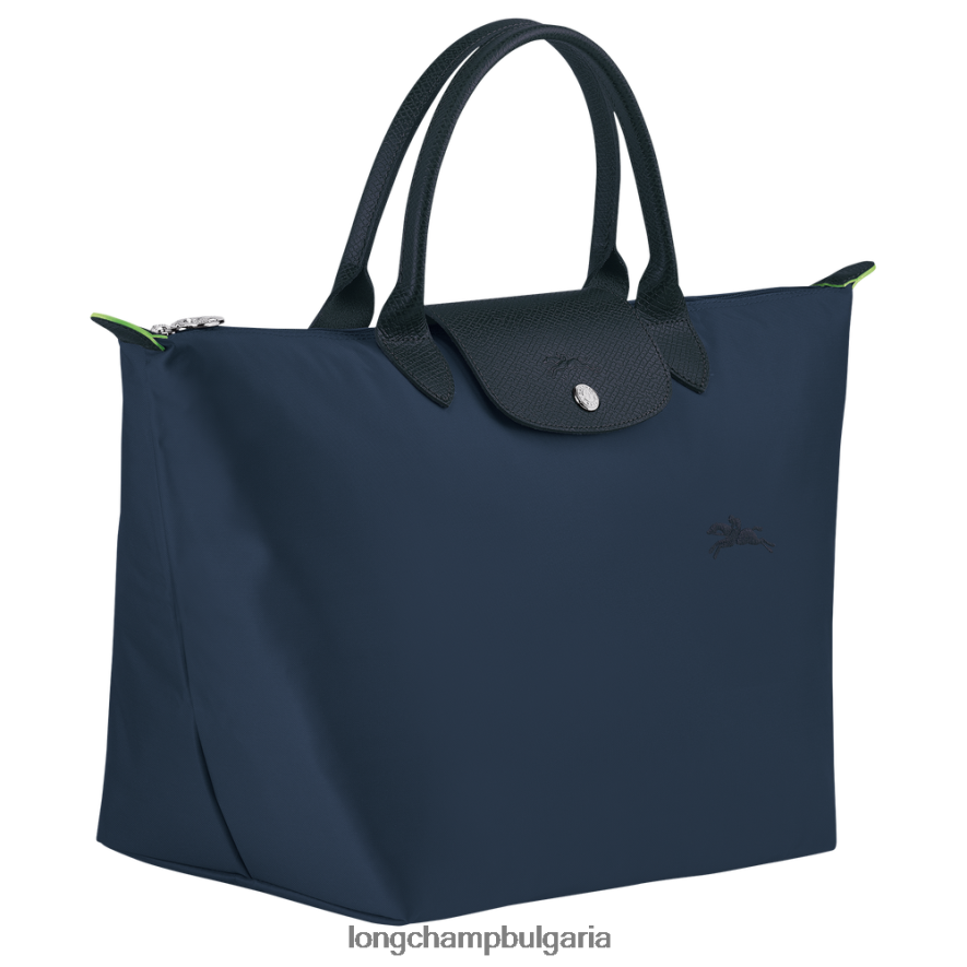 военноморски флот Жени le pliage зелена чанта чанти Longchamp 6084PZ195