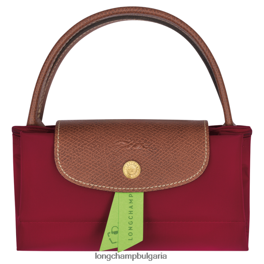 червен Жени le pliage оригинална чанта чанти Longchamp 6084PZ199