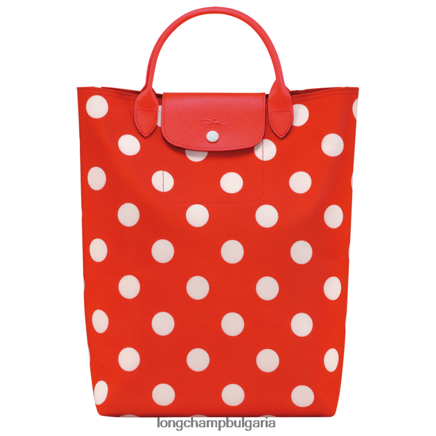 оранжево Жени le pliage колекция голяма чанта чанти Longchamp 6084PZ81