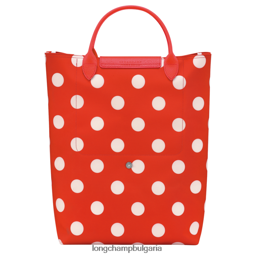 оранжево Жени le pliage колекция голяма чанта чанти Longchamp 6084PZ81