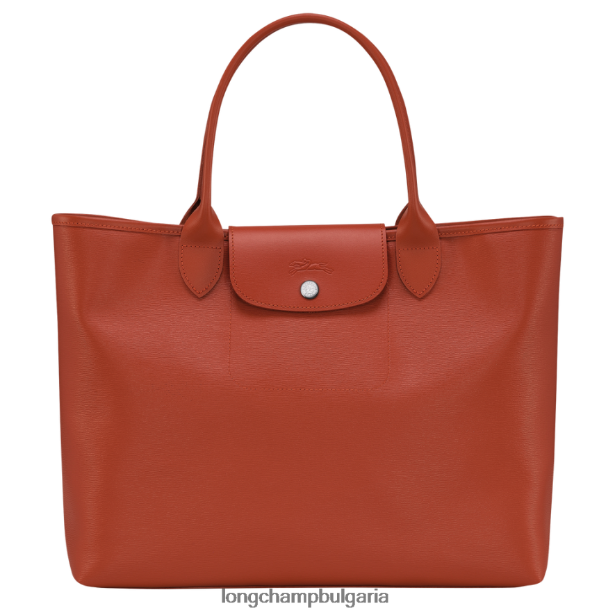 теракота Жени градска чанта le pliage чанти Longchamp 6084PZ85