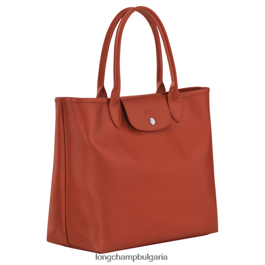 теракота Жени градска чанта le pliage чанти Longchamp 6084PZ85