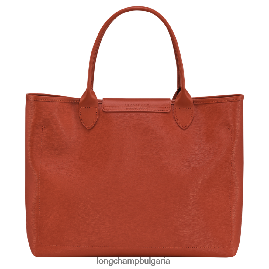 теракота Жени градска чанта le pliage чанти Longchamp 6084PZ85