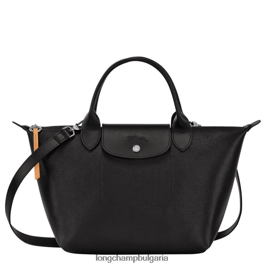 черен Жени le pliage city чанта с горна дръжка чанти Longchamp 6084PZ87