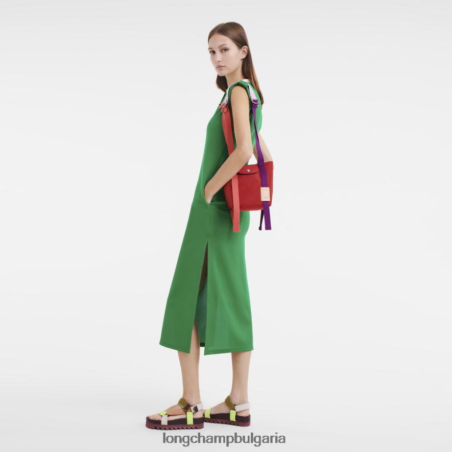 червен Жени le pliage re-play чанта чанти Longchamp 6084PZ47