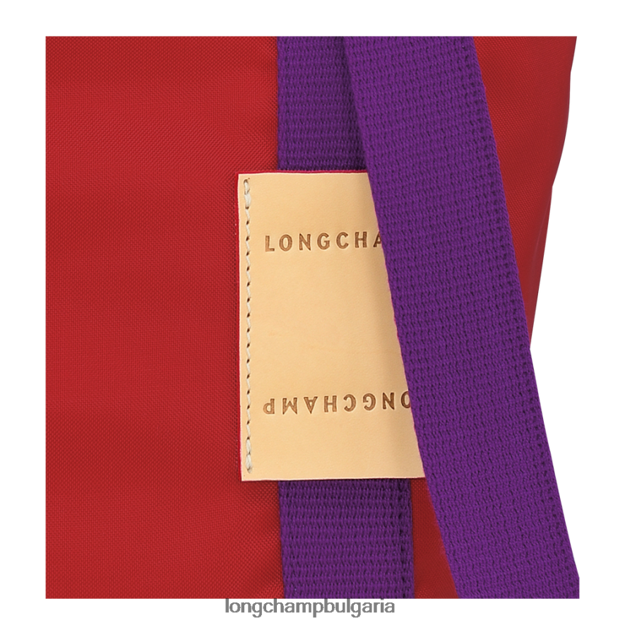 червен Жени чанта le pliage re-play чанти Longchamp 6084PZ52