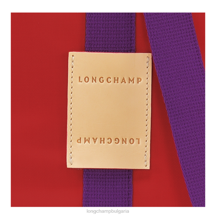червен Жени чанта le pliage re-play чанти Longchamp 6084PZ58