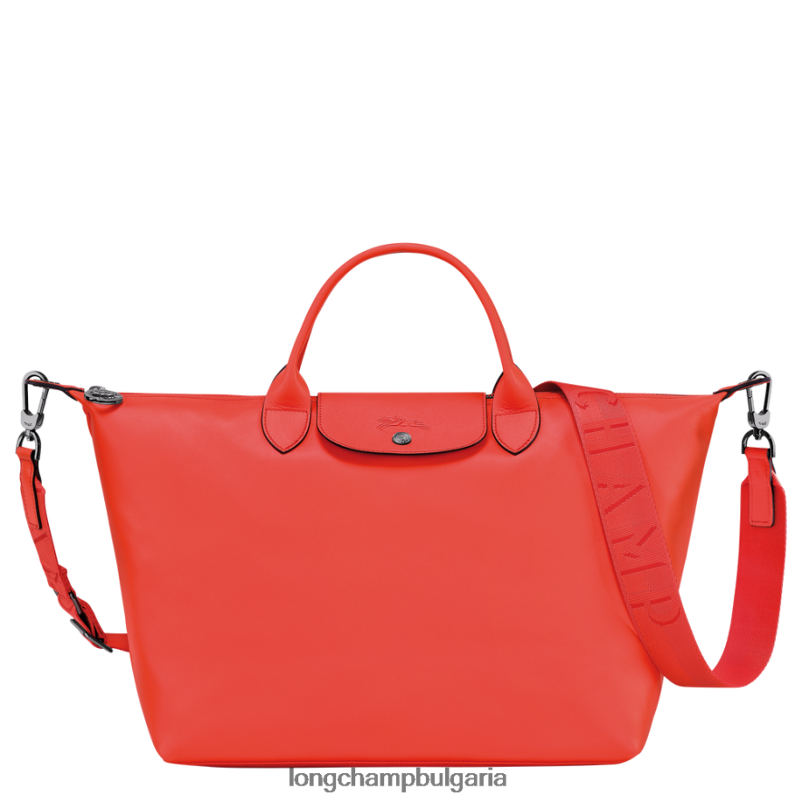 оранжево Жени le pliage xtra чанта чанти Longchamp 6084PZ139