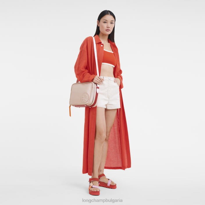 бледо розово Жени le pliage xtra чанта през рамо чанти Longchamp 6084PZ155