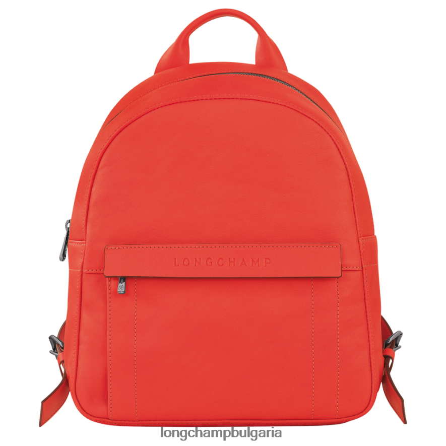 оранжево Жени 3d раница чанти Longchamp 6084PZ433