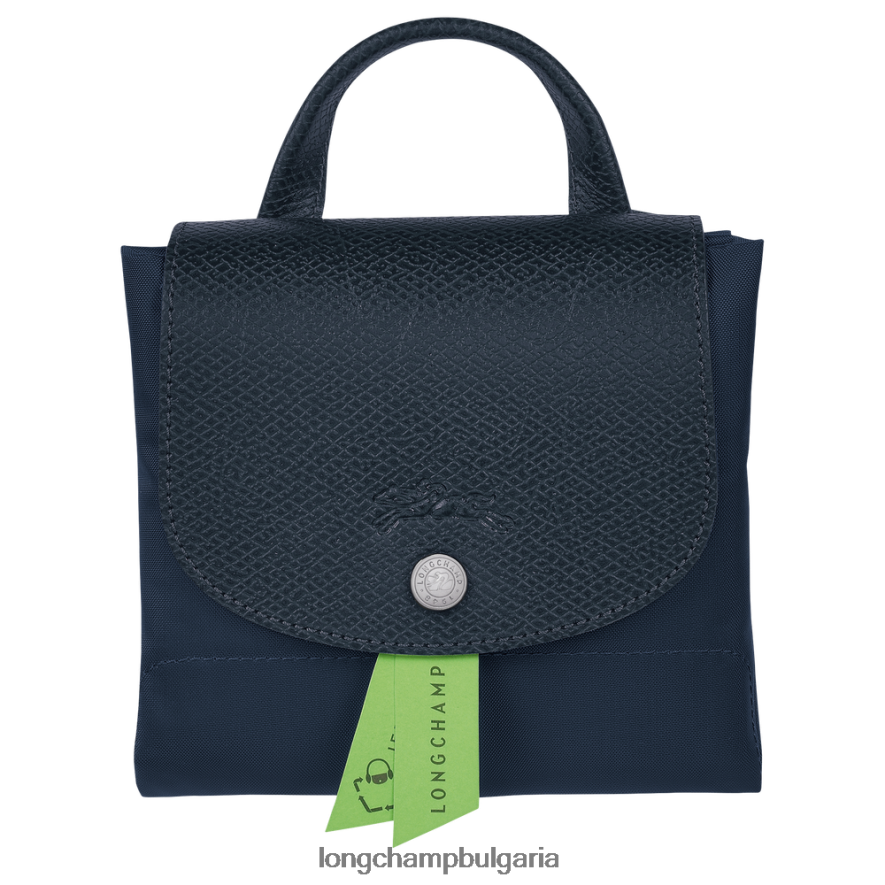 военноморски флот Жени le pliage зелена раница чанти Longchamp 6084PZ438