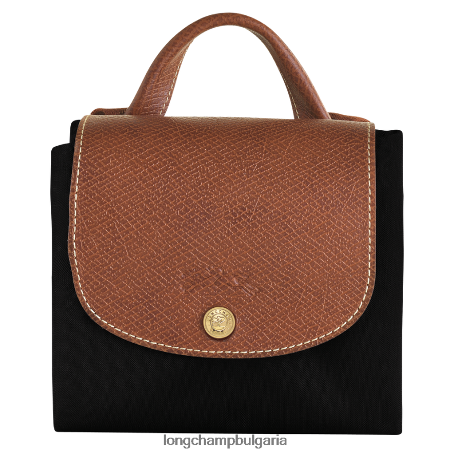 черен Жени le pliage оригинална раница чанти Longchamp 6084PZ441