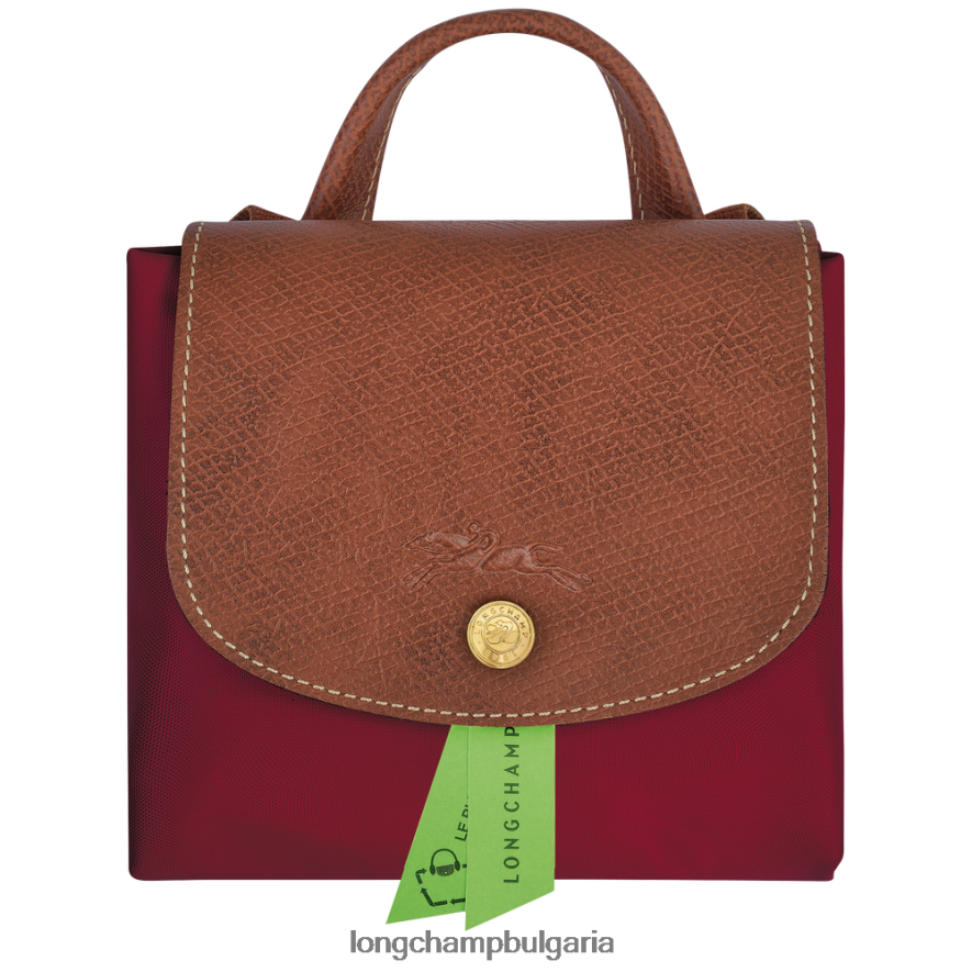червен Жени le pliage оригинална раница чанти Longchamp 6084PZ443