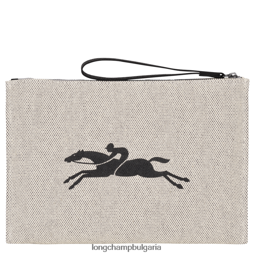 екрю Жени торбичка розо кожени изделия Longchamp 6084PZ681